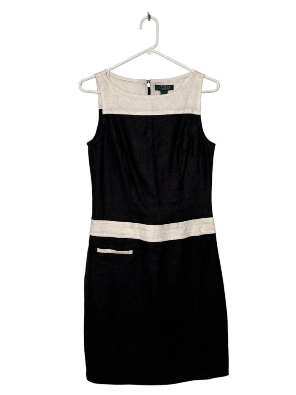 Lauren Ralph Lauren Sleeveless Shift Dress Size 6